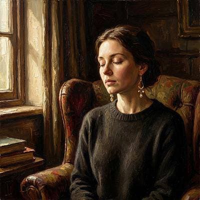 Week cover example generated from user's life moments